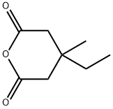 3-ETHYL-3-METHYLGLUTARIC ANHYDRIDE Struktur