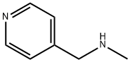 N-Methyl-1-(pyridin-4-yl)methanamine Struktur