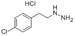 [2-(4-CHLORO-PHENYL)-ETHYL]-HYDRAZINE HYDROCHLORIDE Struktur