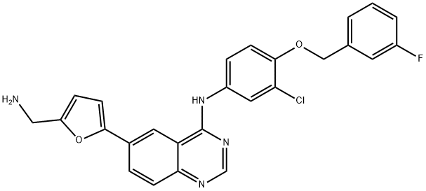 N-De[2-(Methylsulfonyl)ethyl] Lapatinib Struktur