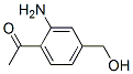 Ethanone, 1-[2-amino-4-(hydroxymethyl)phenyl]- (9CI) Struktur