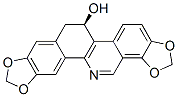 (R)-6,7-Dihydro[1,3]benzodioxolo[5,6-c]-1,3-dioxolo[4,5-i]phenanthridin-6-ol Struktur