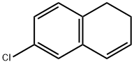 6-CHLORO-1,2-DIHYDRO-NAPHTHALENE Struktur