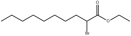 ETHYL 2-BROMOHEXANOATE Struktur