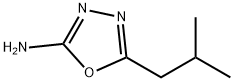 1,3,4-Oxadiazol-2-amine,5-(2-methylpropyl)-(9CI) Struktur