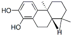 1,2-Phenanthrenediol, 4b,5,6,7,8,8a,9,10-octahydro-4b,8,8-trimethyl-, (4bS,8aS)- Struktur