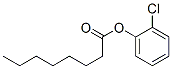 (2-chlorophenyl) octanoate Struktur