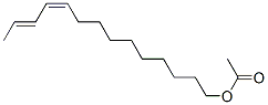 (10Z,12E)-10,12-Tetradecadien-1-ol acetate Struktur