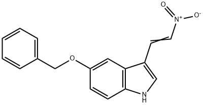 5-BENZYLOXY-3-(2-NITROVINYL)-INDOLE Struktur