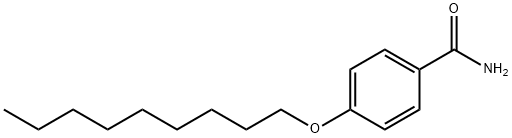 4-N-NONYLOXYBENZAMIDE Struktur