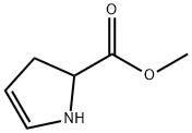 1H-Pyrrole-2-carboxylic acid, 2,3-dihydro-, methyl ester (9CI) Struktur