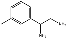 1,2-Ethanediamine,  1-(3-methylphenyl)- Struktur