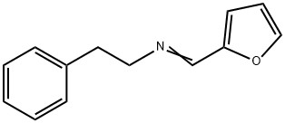 N-[(E)-2-Furylmethylidene]-2-phenylethanamine Struktur