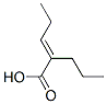 (E)-2-propylpent-2-enoic acid Struktur