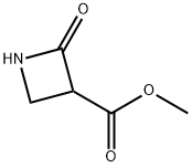 3-Azetidinecarboxylic acid, 2-oxo-, methyl ester (9CI) Struktur