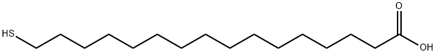 16-MERCAPTOHEXADECANOIC ACID Struktur