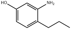 Phenol, 3-amino-4-propyl- (9CI) Struktur