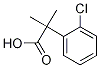 2-(2-Chlorophenyl)-2-methylpropionic acid Struktur