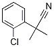 2-(2-chlorophenyl)-2-Methylpropanenitrile Struktur