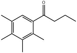 1-(2,3,4,5-Tetramethylphenyl)-1-butanone Struktur