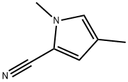 1H-Pyrrole-2-carbonitrile,1,4-dimethyl-(9CI) Struktur