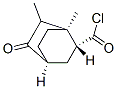 Bicyclo[2.2.2]octane-2-carbonyl chloride, 1,6-dimethyl-5-oxo-, (1alpha,2beta,4alpha)- (9CI) Struktur