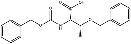 Z-O-ベンジル-L-スレオニン 化學(xué)構(gòu)造式