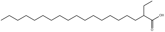 2-ethylnonadecan-1-oic acid Struktur