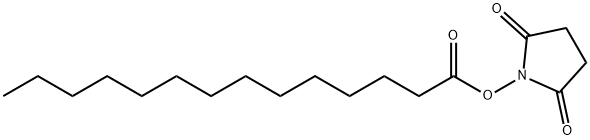 Succinimidyl Myristate Struktur