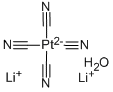 LITHIUM TETRACYANOPLATINATE(II) HYDRATE& Struktur