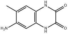 2,3-Quinoxalinedione,6-amino-1,4-dihydro-7-methyl-(9CI) Struktur