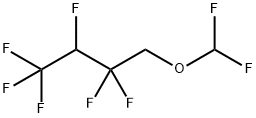 2,2,3,4,4,4-HEXAFLUOROBUTYL DIFLUOROMETHYL ETHER Struktur