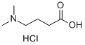 4-DIMETHYLAMINOBUTYRIC ACID HYDROCHLORIDE Structure