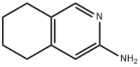 3-Amino-5,6,7,8-tetrahydroisoquinoline Struktur