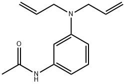 3-(N,N-Diallyl)aminoacetanilide Struktur