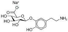 Dopamine 3-β-D-Glucuronide Sodium Salt Struktur