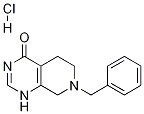 Pyrido[3,4-d]pyriMidin-4(1H)-one, 5,6,7,8-tetrahydro-7-(phenylMethyl)-, Monohydrochloride Struktur