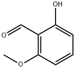 2-Hydroxy-6-Methoxybenzaldehyde Struktur