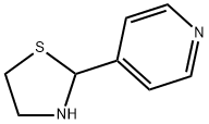 4-(1,3-thiazolan-2-yl)pyridine Struktur