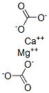 calcium magnesium dicarbonate Struktur