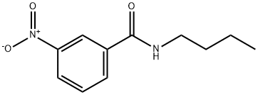 N-butyl-3-nitrobenzamide Struktur