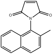 1-(2-methylnaphthyl)-1H-pyrrole-2,5-dione  Struktur