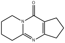 2,3,5,6,7,8-Hexahydrocyclopenta[d]pyrido[1,2-a]pyrimidin-10(1H)-one Struktur