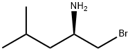 2-Pentanamine, 1-bromo-4-methyl-, (2R)- Struktur