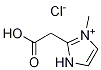 1-CarboxyMethyl-3-MethyliMidazoliuM chloride Struktur