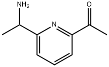 Ethanone, 1-[6-(1-aminoethyl)-2-pyridinyl]- (9CI) Struktur