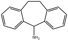 10,11-dihydro-5H-dibenzo[a,d]cyclohepten-5-amine Struktur