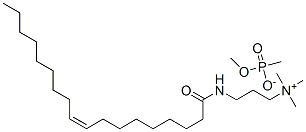 trimethyl[3-(oleoylamino)propyl]ammonium methyl methylphosphonate Struktur