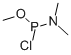 CHLORO(DIMETHYLAMINO)METHOXY-PHOSPHINE Struktur