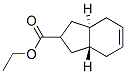 Ethyl trans-bicyclo[4.3.0]-3-nonene-8-carboxylate Struktur